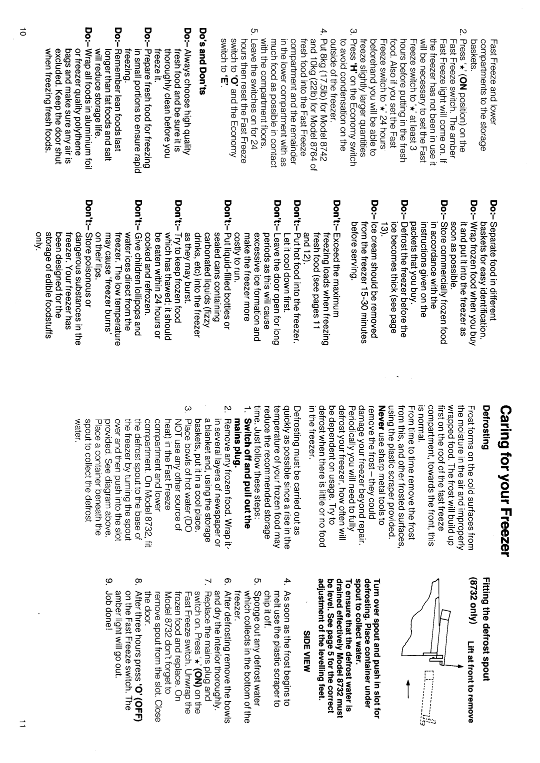 Hotpoint 8764 manual 