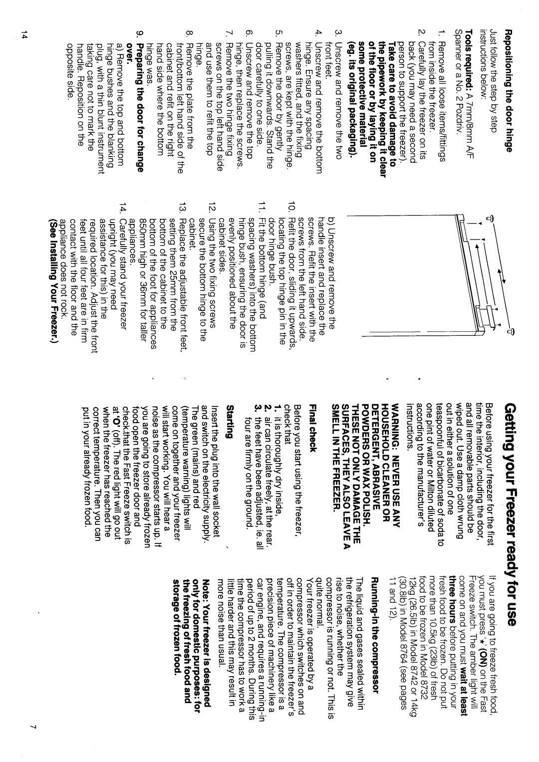 Hotpoint 8764 manual 