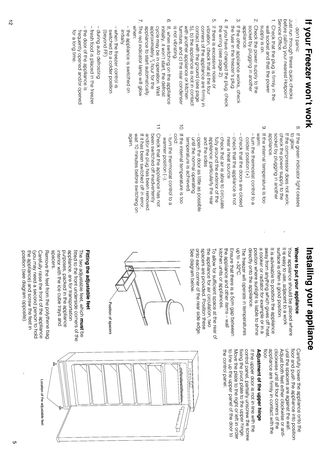Hotpoint 8795 manual 