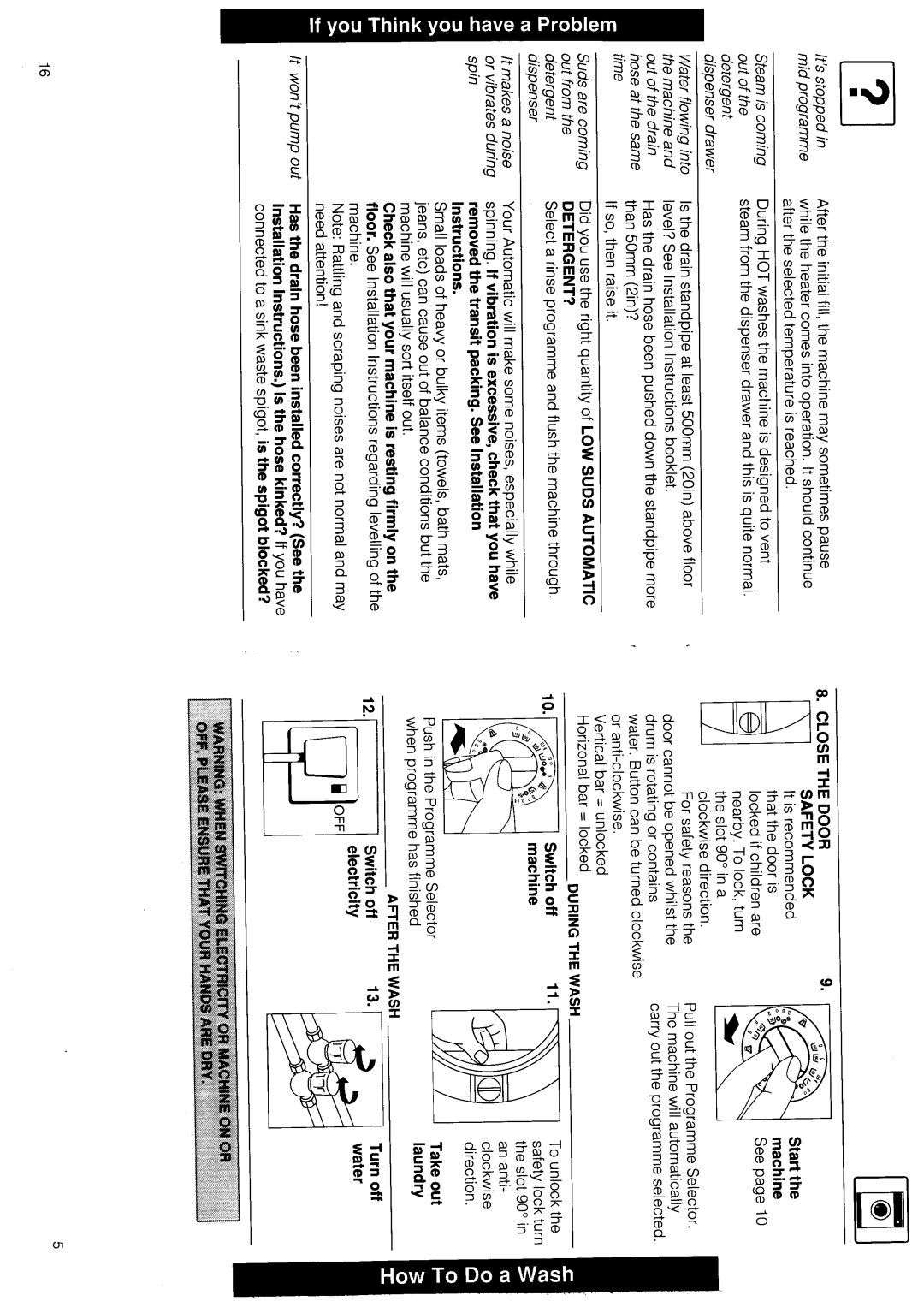 Hotpoint 9506 manual 