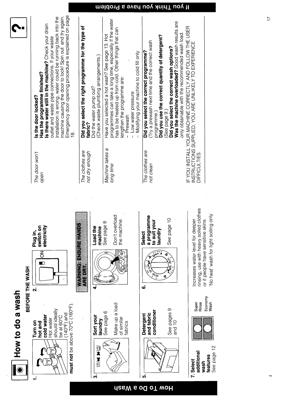 Hotpoint 9518 manual 