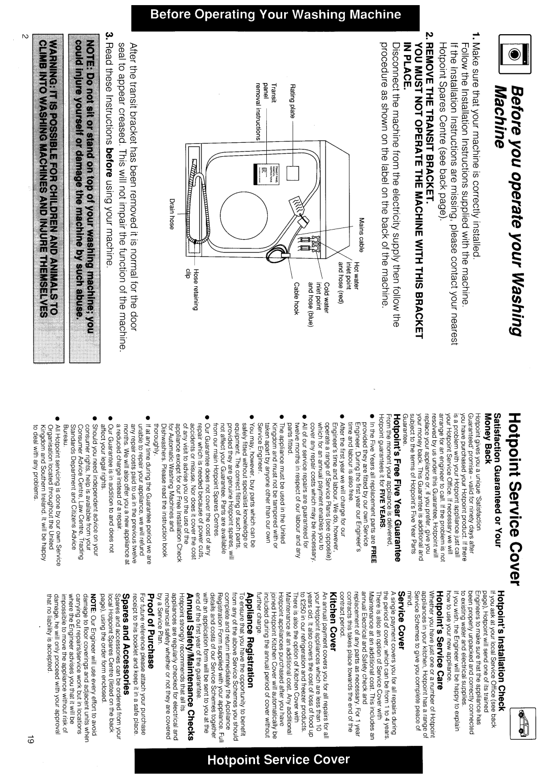 Hotpoint 9529 manual 