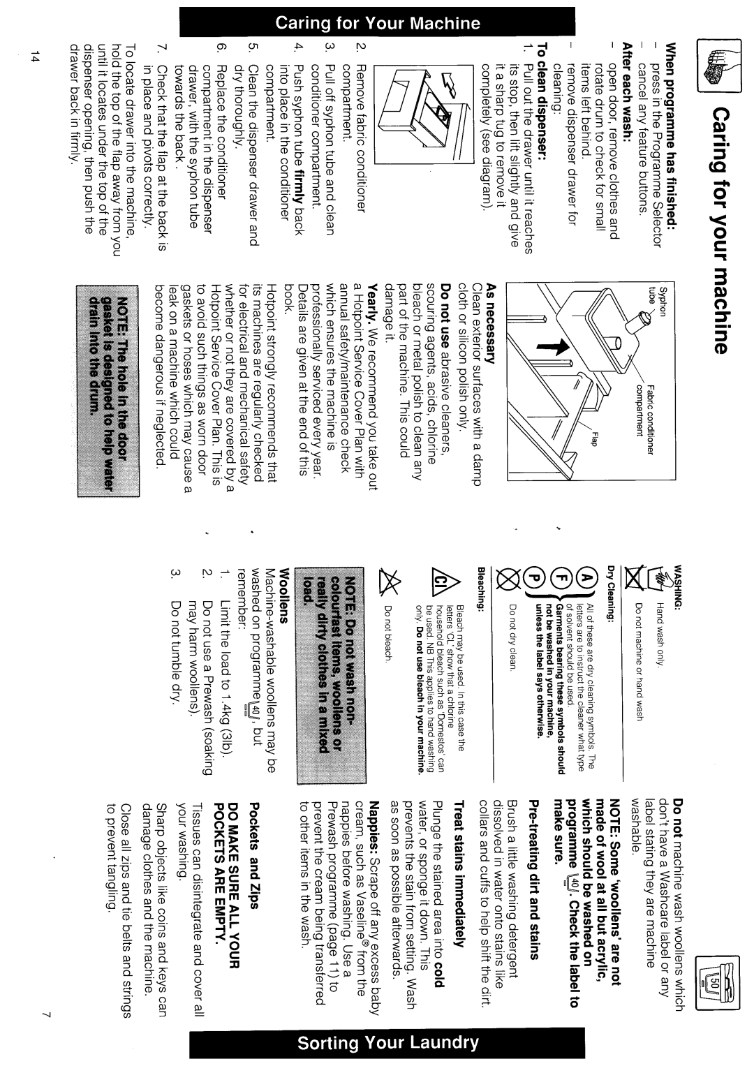 Hotpoint 9529 manual 