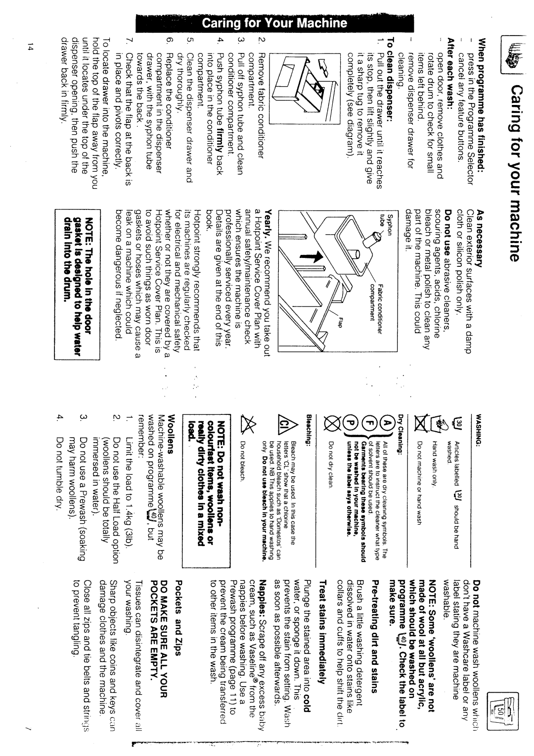 Hotpoint 9536 manual 