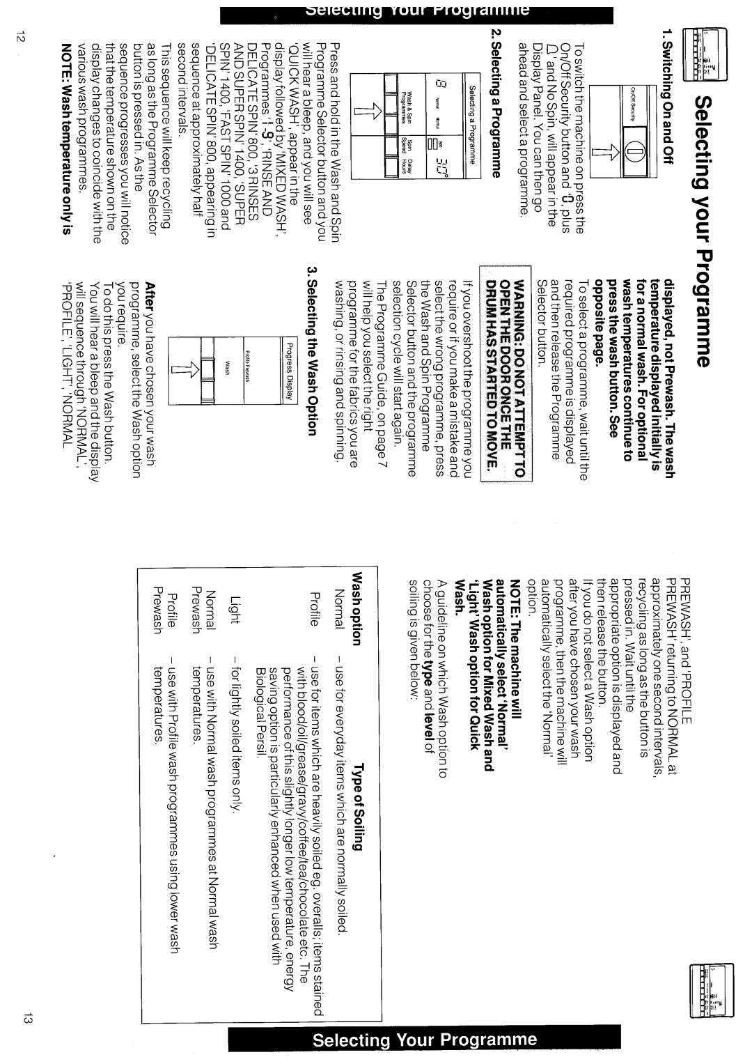 Hotpoint 9567 manual 