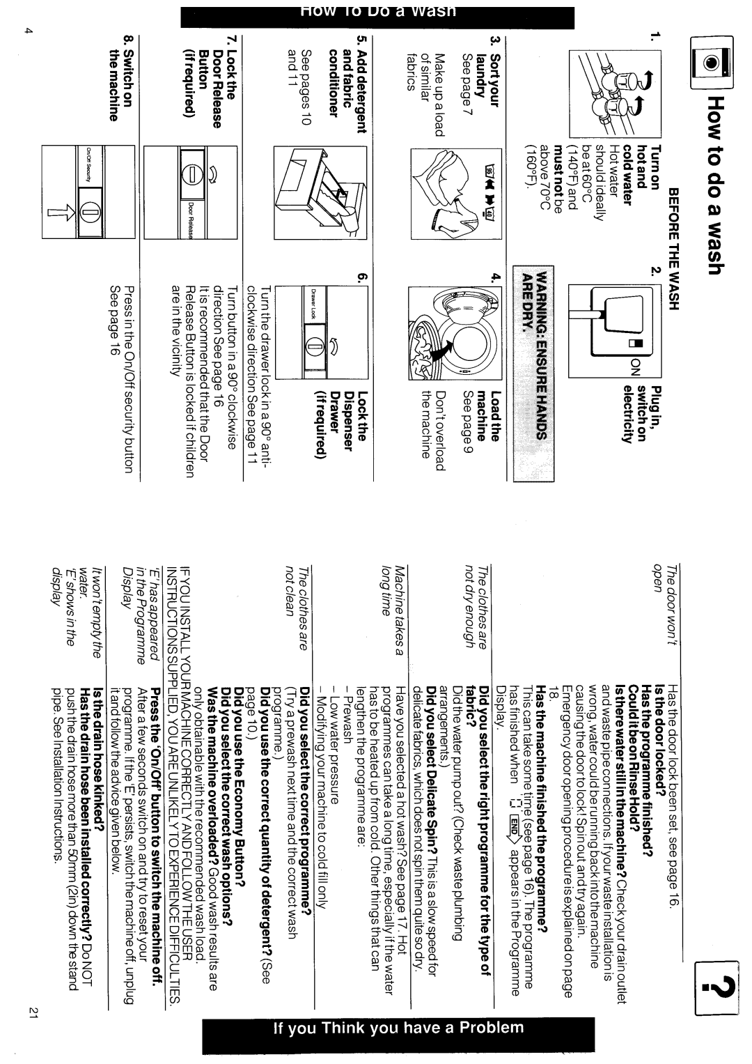 Hotpoint 9567 manual 