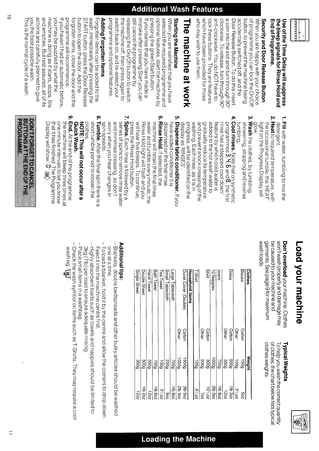 Hotpoint 9586 manual 