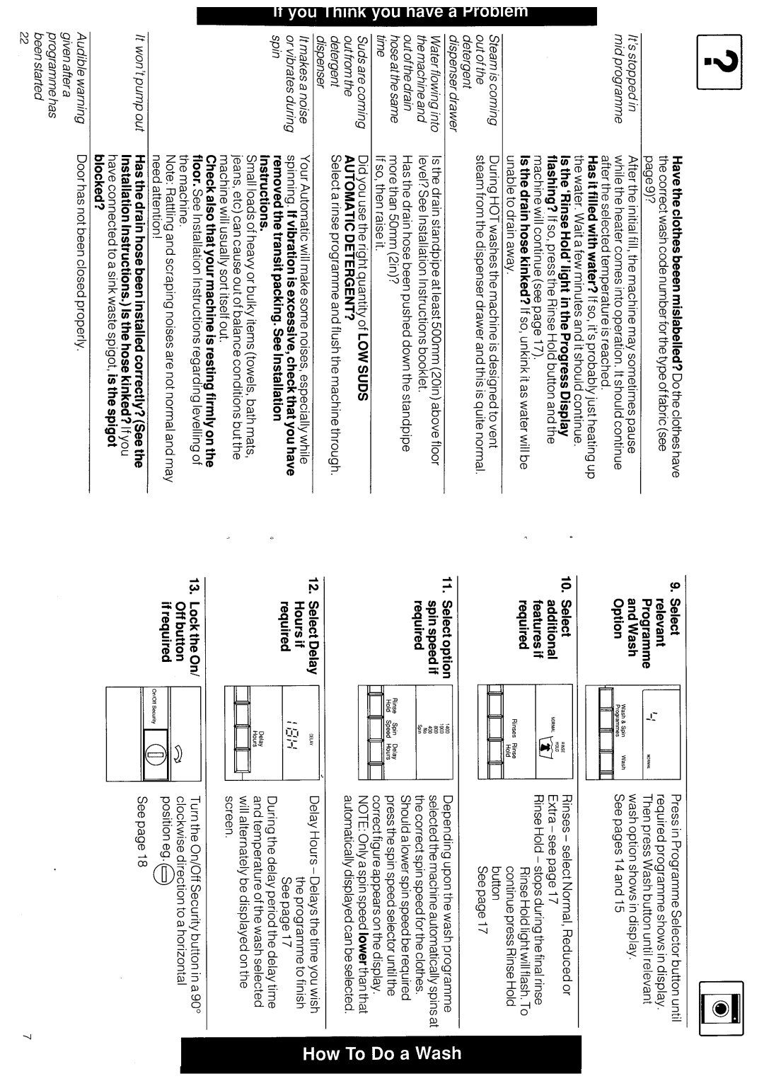 Hotpoint 9586 manual 