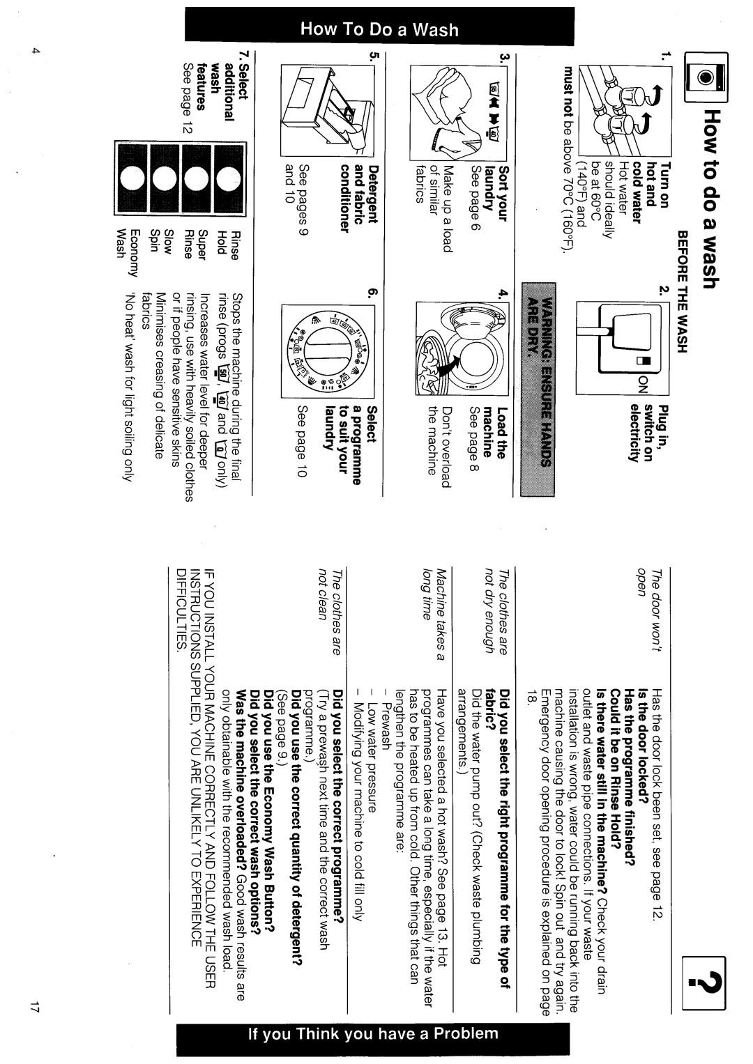 Hotpoint 9773 manual 