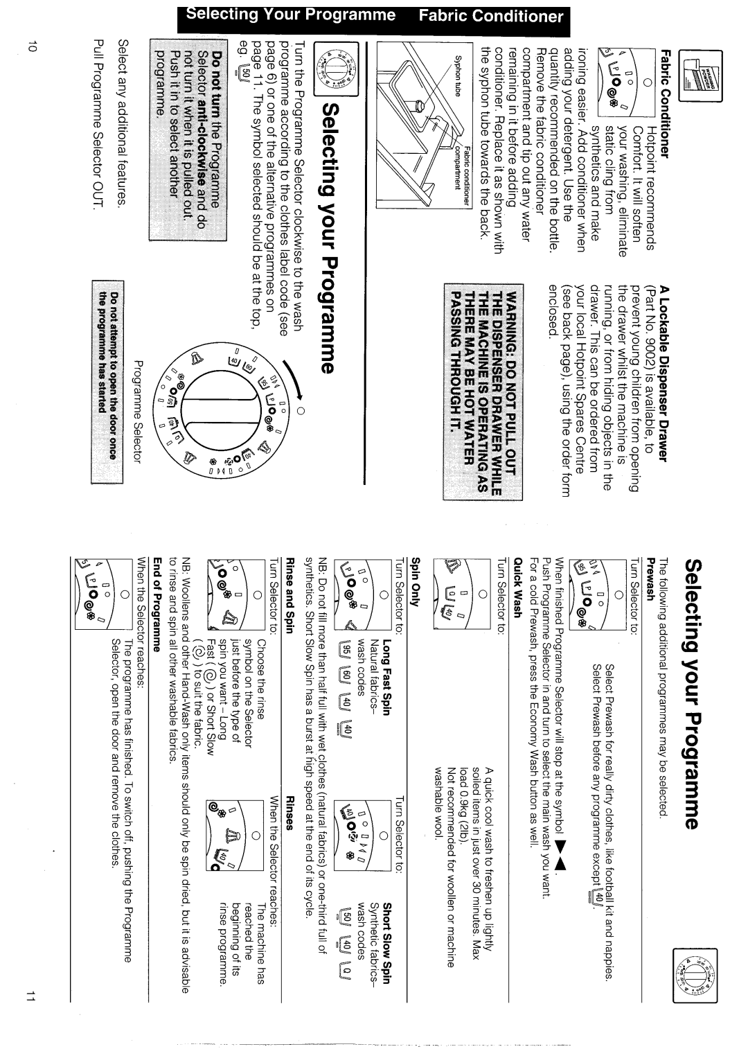 Hotpoint 9774 manual 