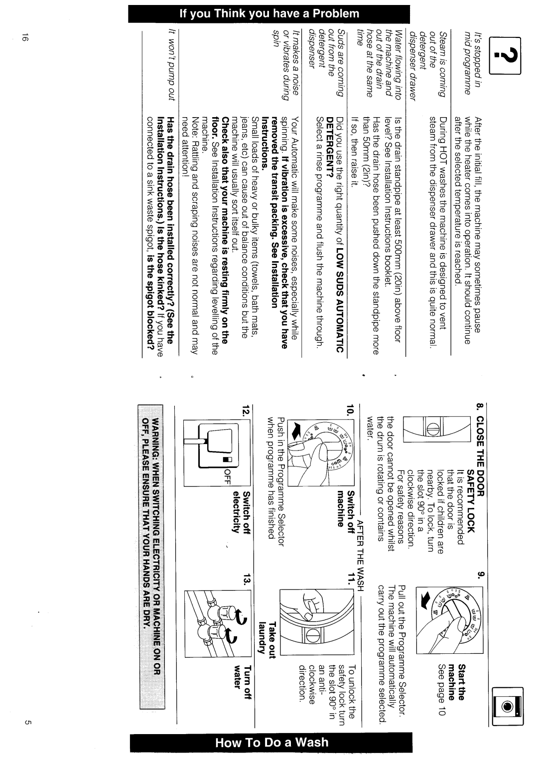 Hotpoint 9774 manual 