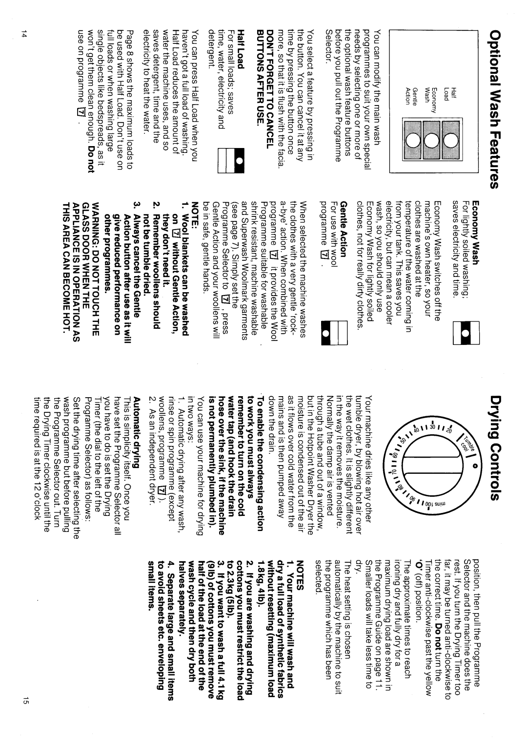 Hotpoint 9924 manual 