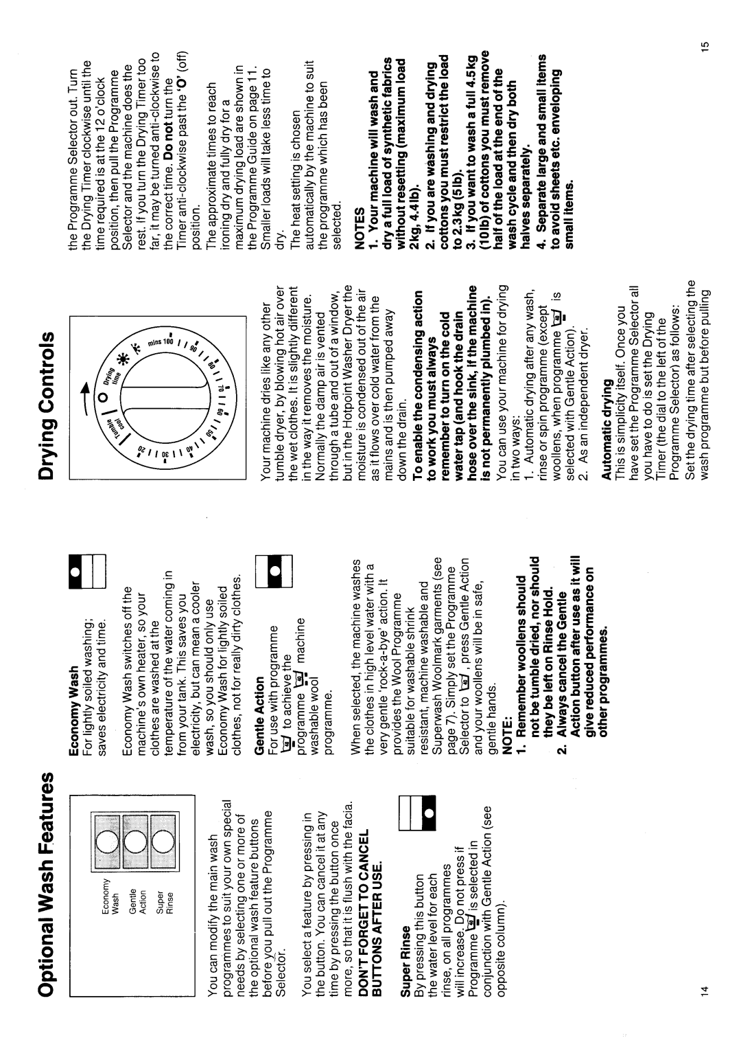 Hotpoint 9926 manual 