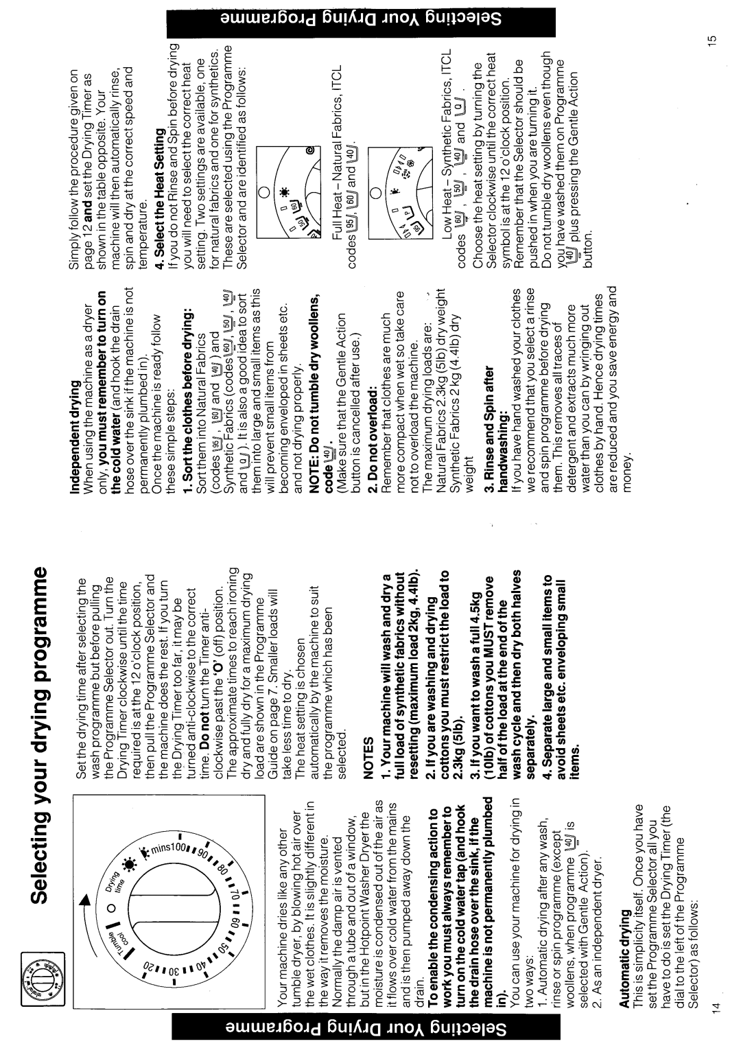 Hotpoint 9938 manual 