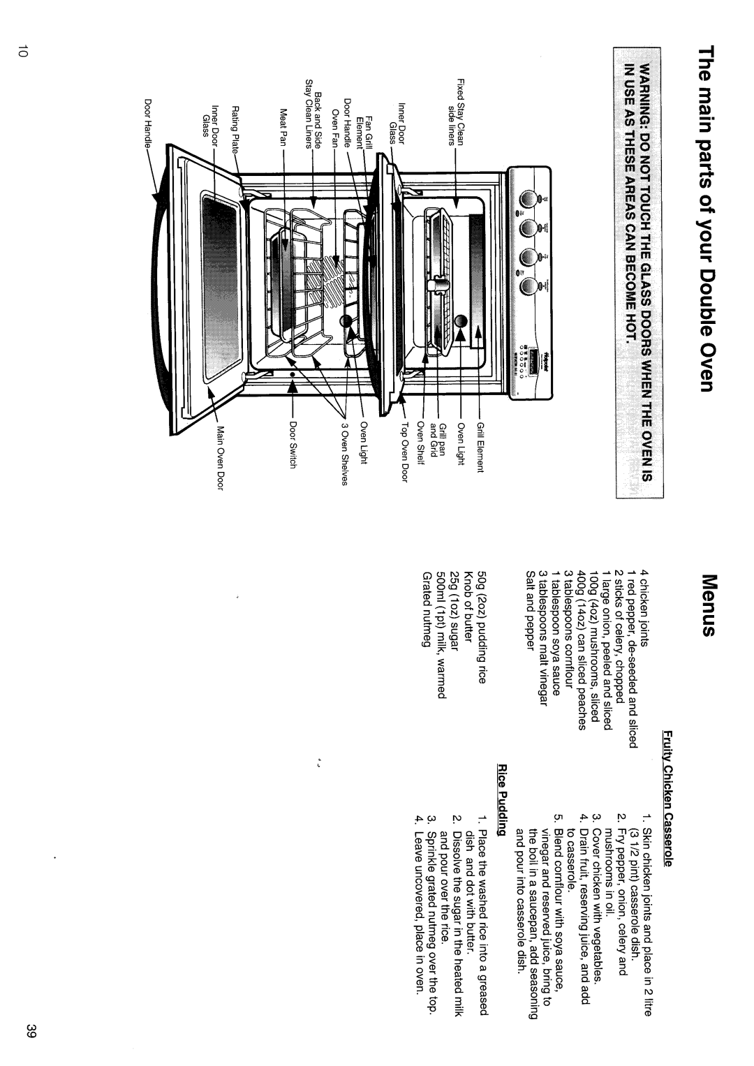 Hotpoint BD81 manual 