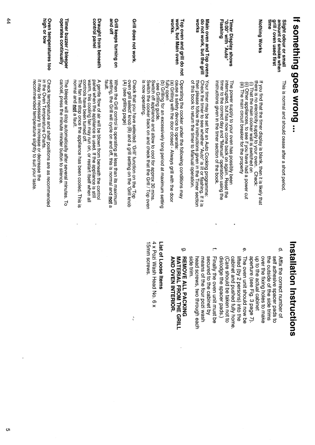 Hotpoint BD81 manual 