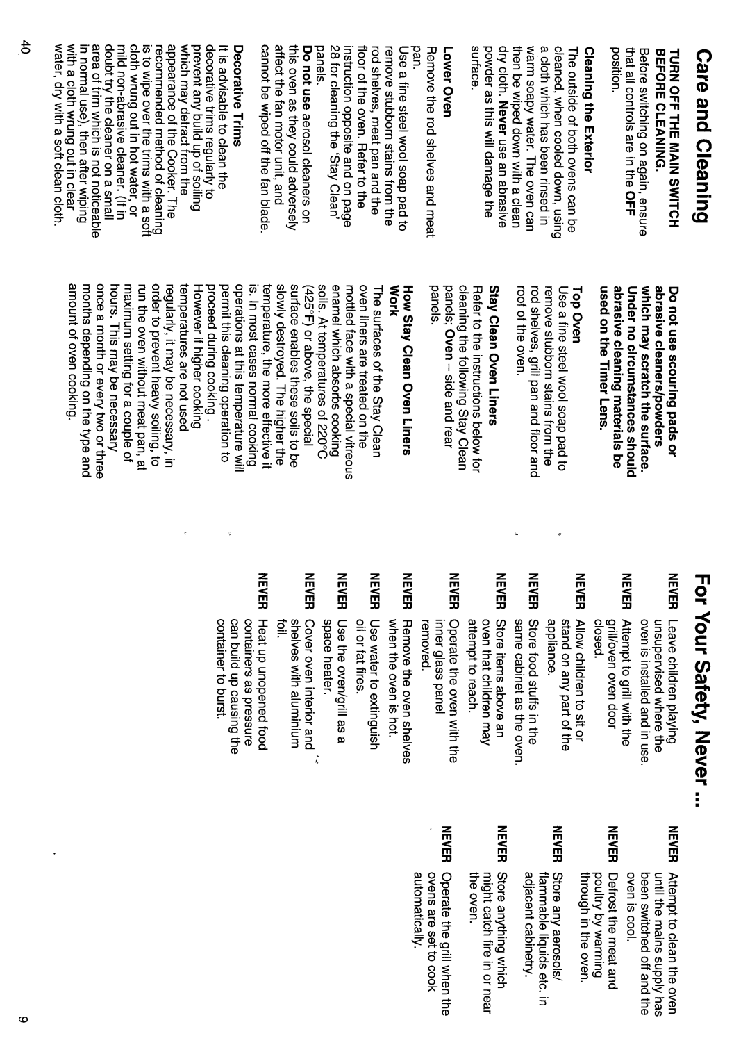 Hotpoint BD81 manual 