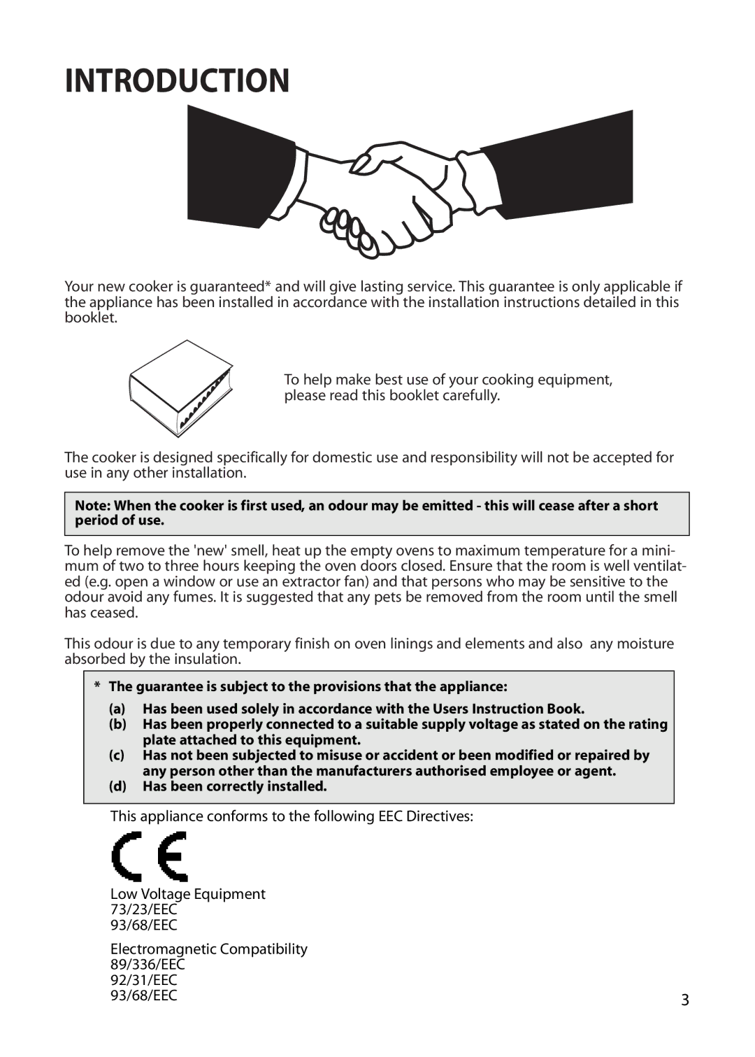 Hotpoint BU62 BU65 manual Introduction 