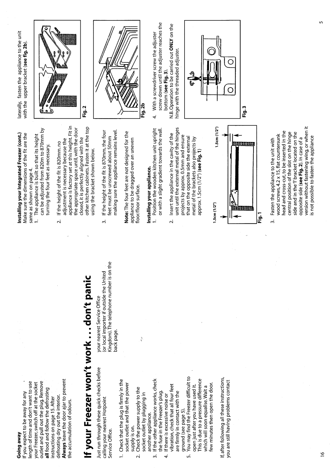 Hotpoint BZ30 manual 