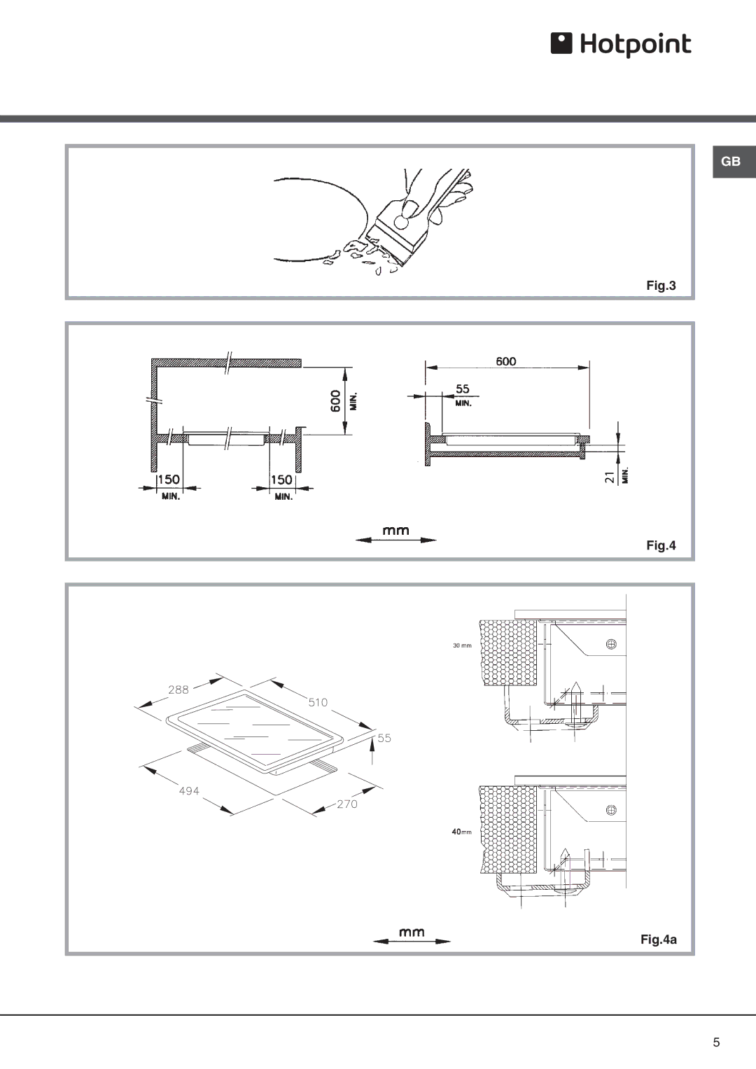 Hotpoint C320IX manual 