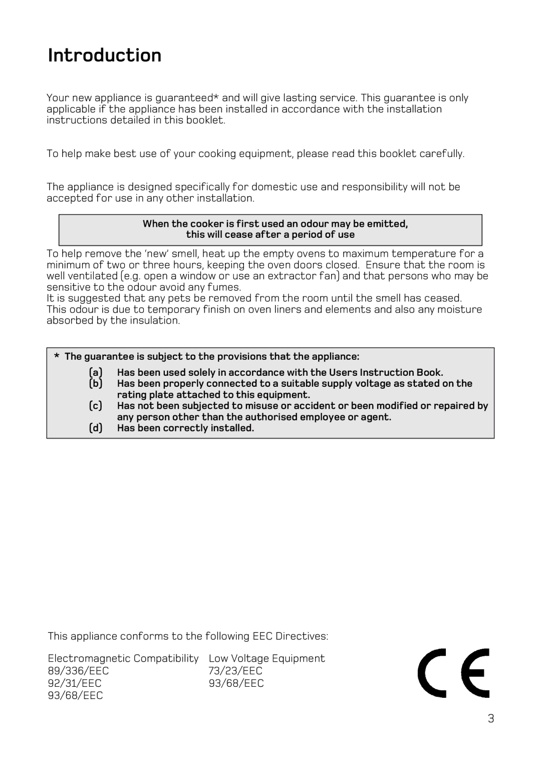 Hotpoint DQ47, DQ77, DE77, DE47 manual Introduction 