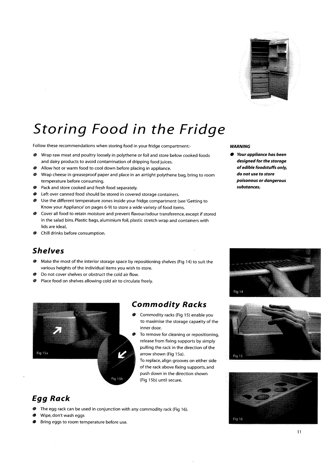 Hotpoint FF71/FF91 manual 