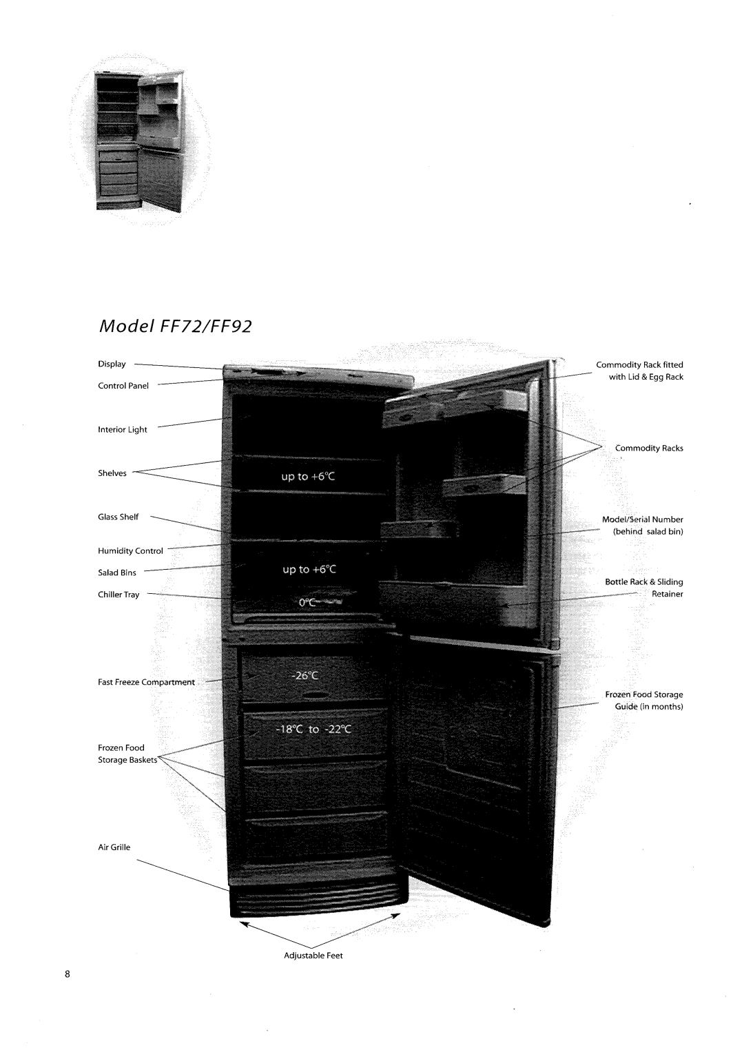 Hotpoint FF71/FF91 manual 