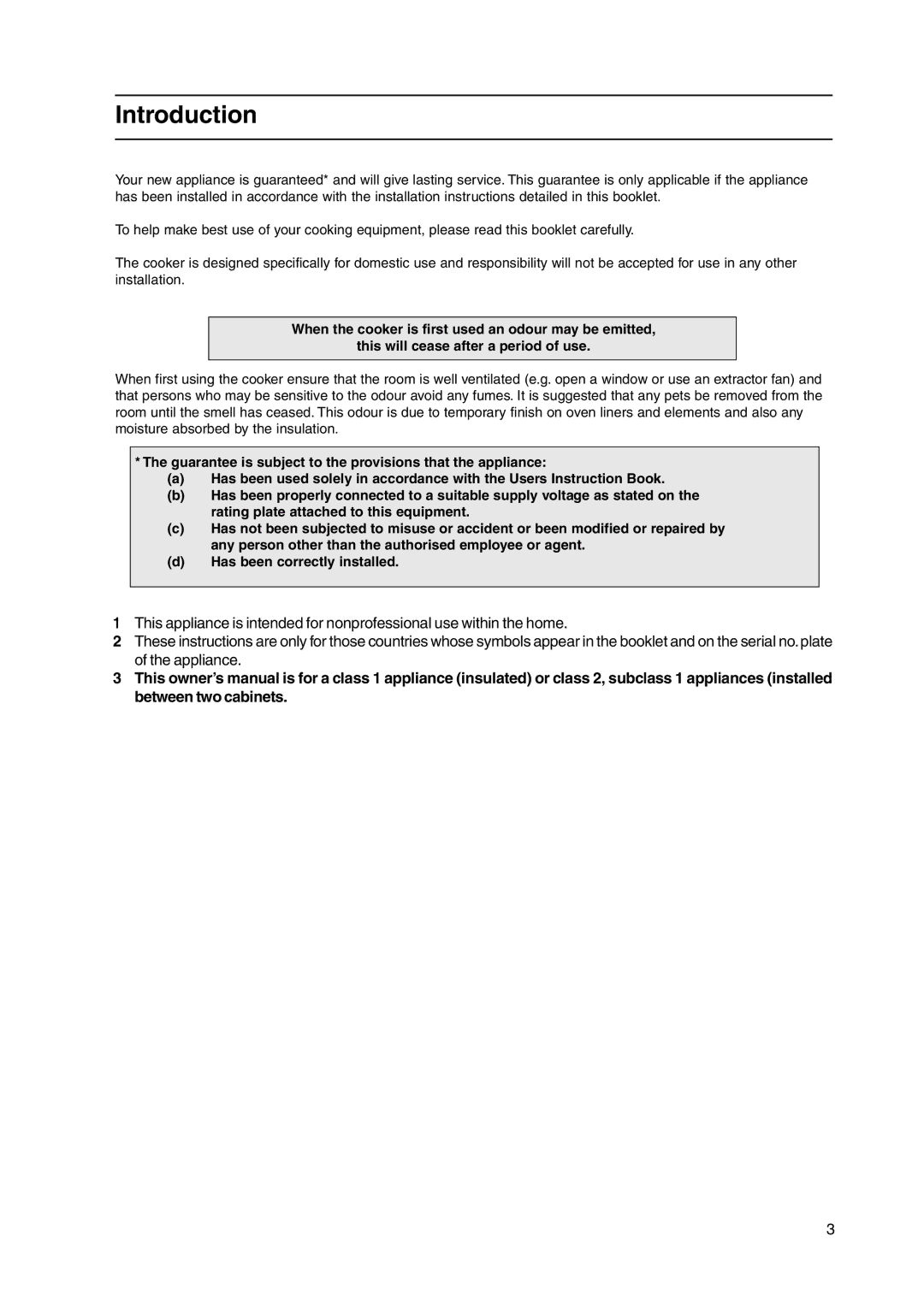 Hotpoint GW38X, GW38P, GW38G, GW38K manual Introduction 