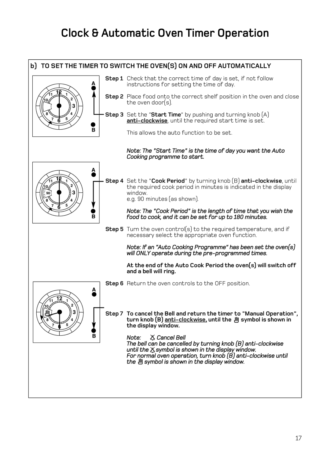 Hotpoint H251EWH manual Cooking programme to start 