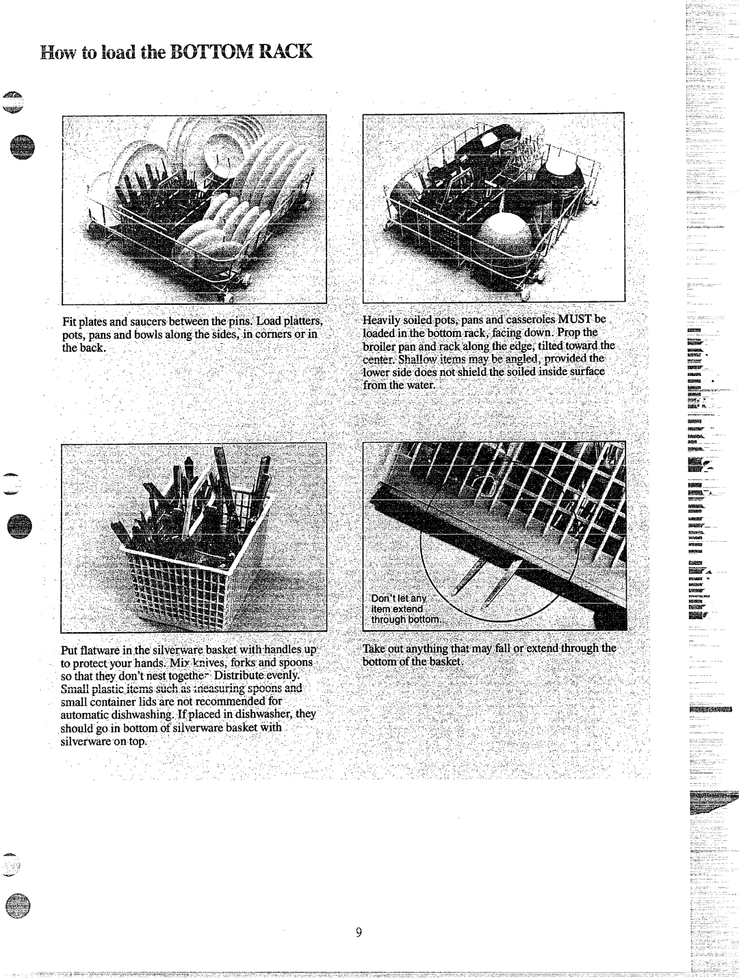 Hotpoint HDA-997 manual HowtoloadtheBoTmM MCK 