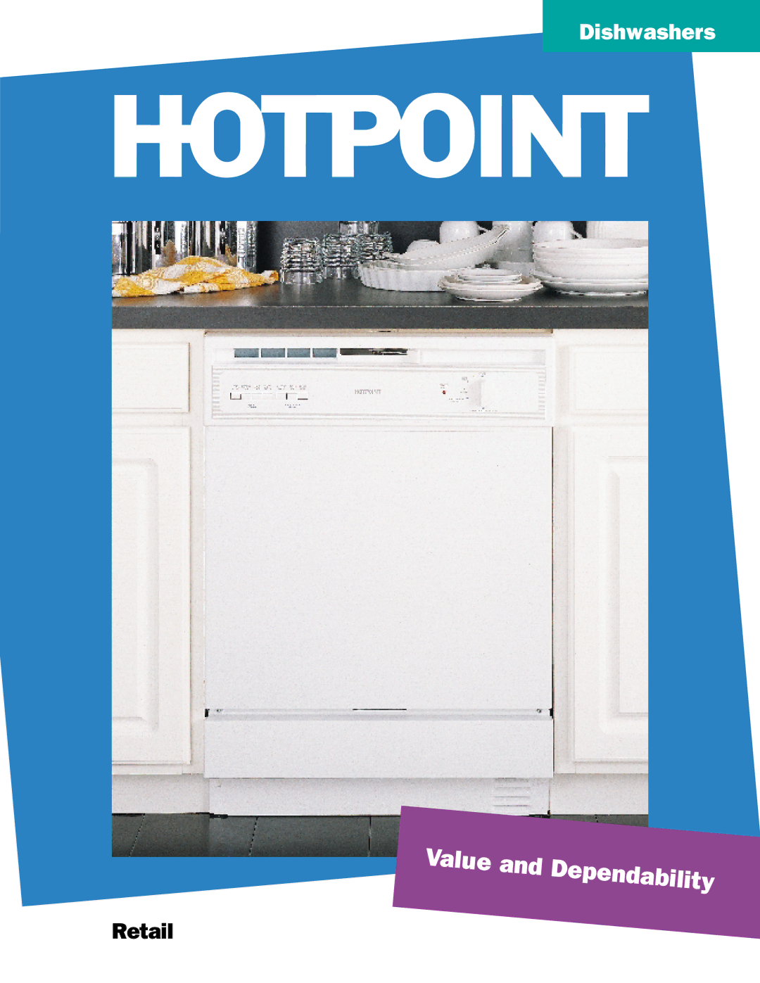 Hotpoint HDA3520ZBB manual Dishwashers 