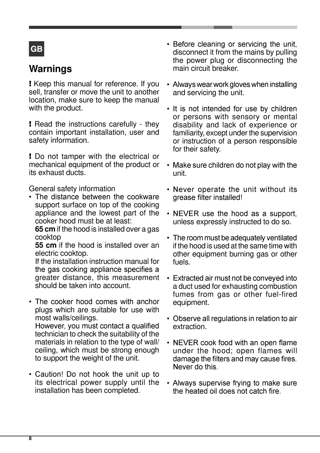 Hotpoint HXQB9.8LTI operating instructions 