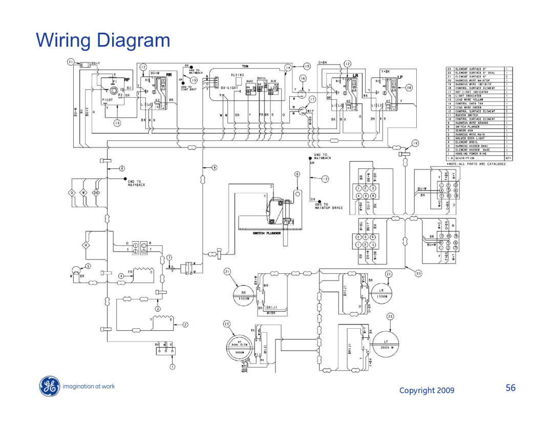 Hotpoint JB400DP1BB, JB400DP1WW, JB400SPSS manual Wiring Diagram 