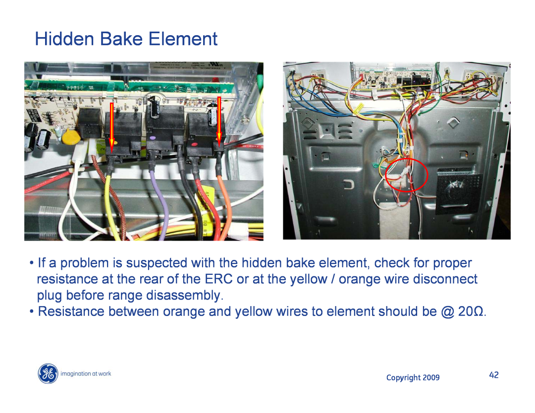 Hotpoint JB400DP1WW, JB400SPSS, JB400DP1BB manual Hidden Bake Element 