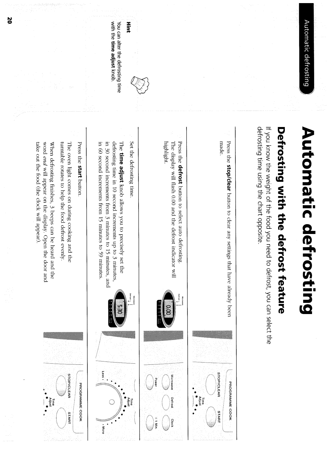 Hotpoint MW33N/H manual 