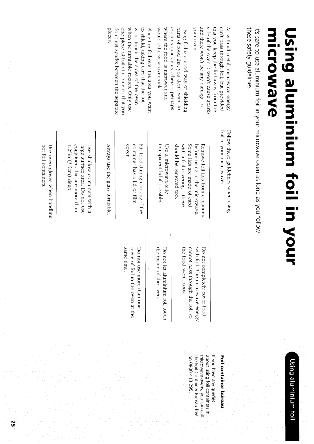 Hotpoint MW33N/H manual 