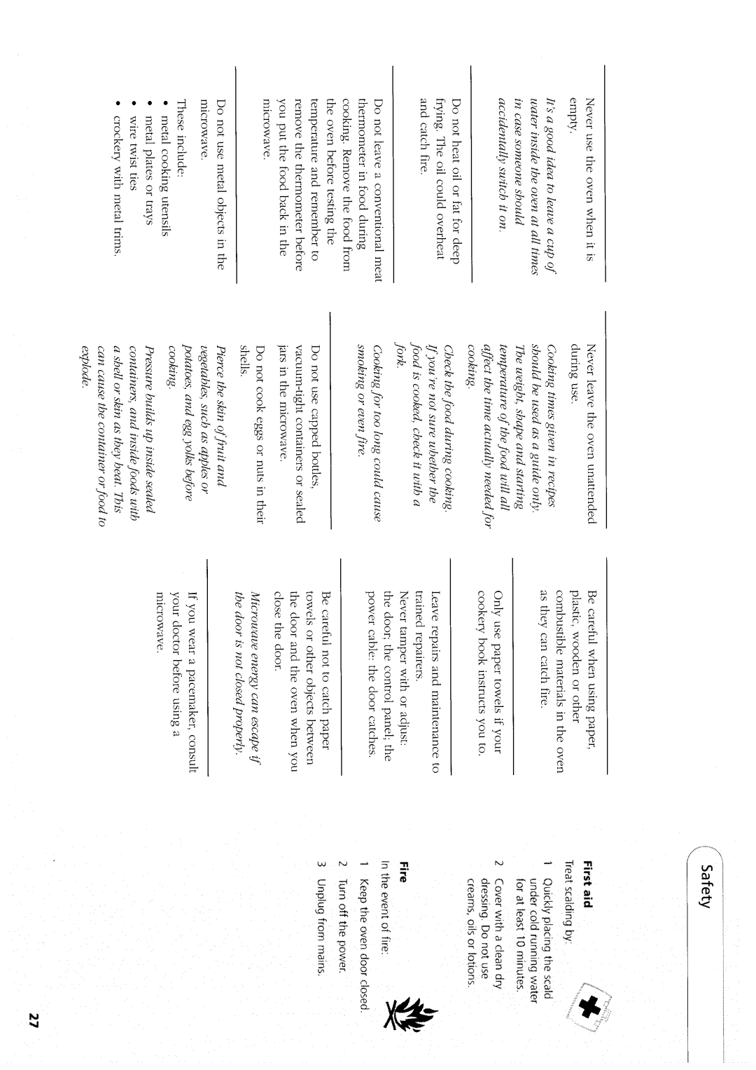 Hotpoint MW33N/H manual 