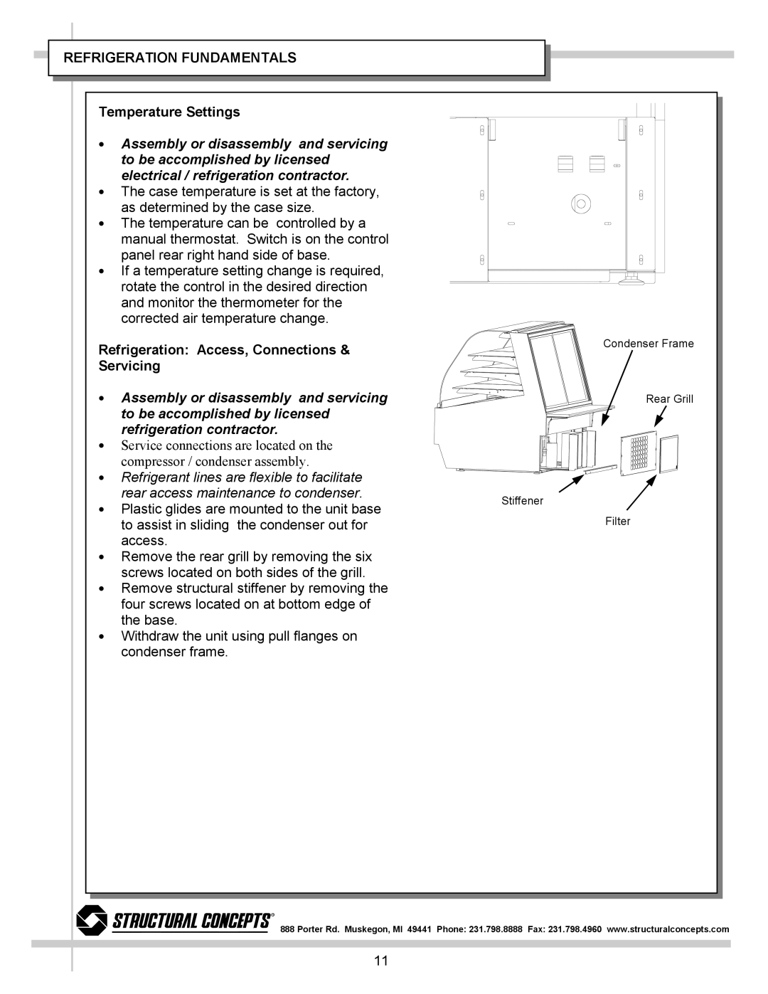 Hotpoint RCG5948R, RCG4848R, RCG7748R manual Refrigeration Fundamentals 