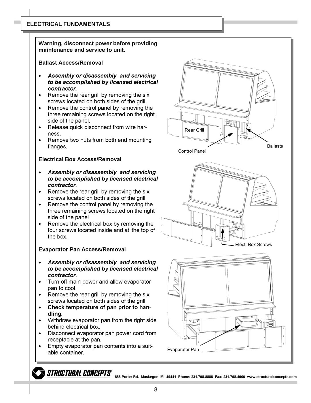 Hotpoint RCG5948R, RCG4848R, RCG7748R manual Electrical Fundamentals 