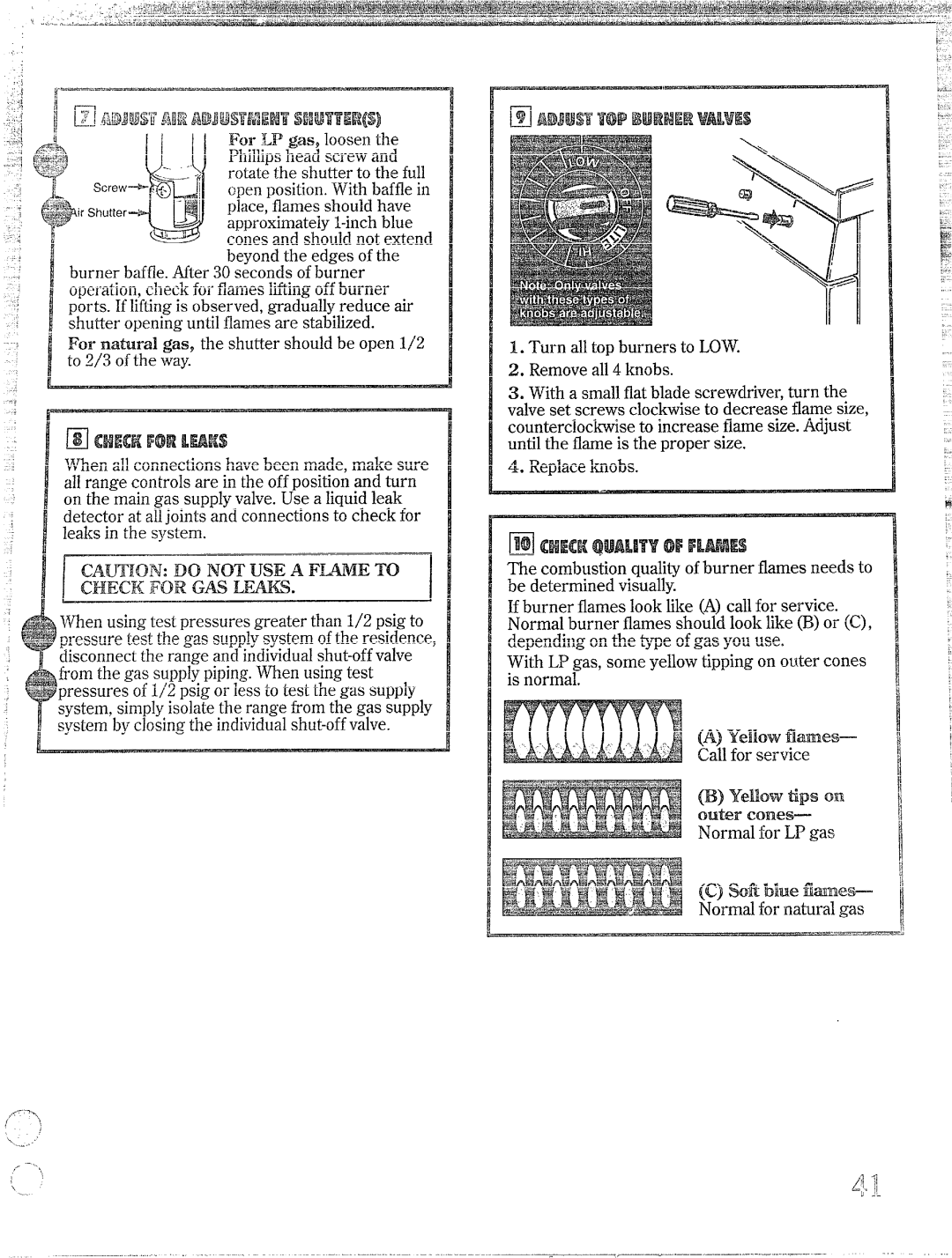 Hotpoint RGB744GER, RGB745GER installation instructions CHECKQUAL!TYOFrLmEs 