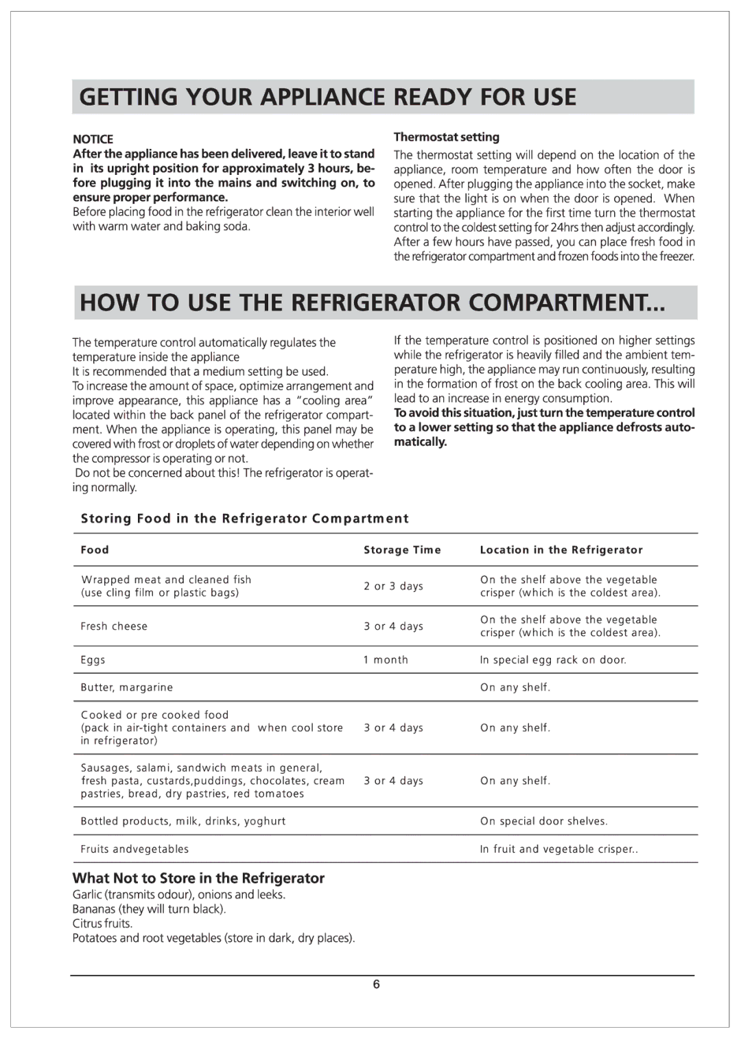 Hotpoint RSAV21T manual 