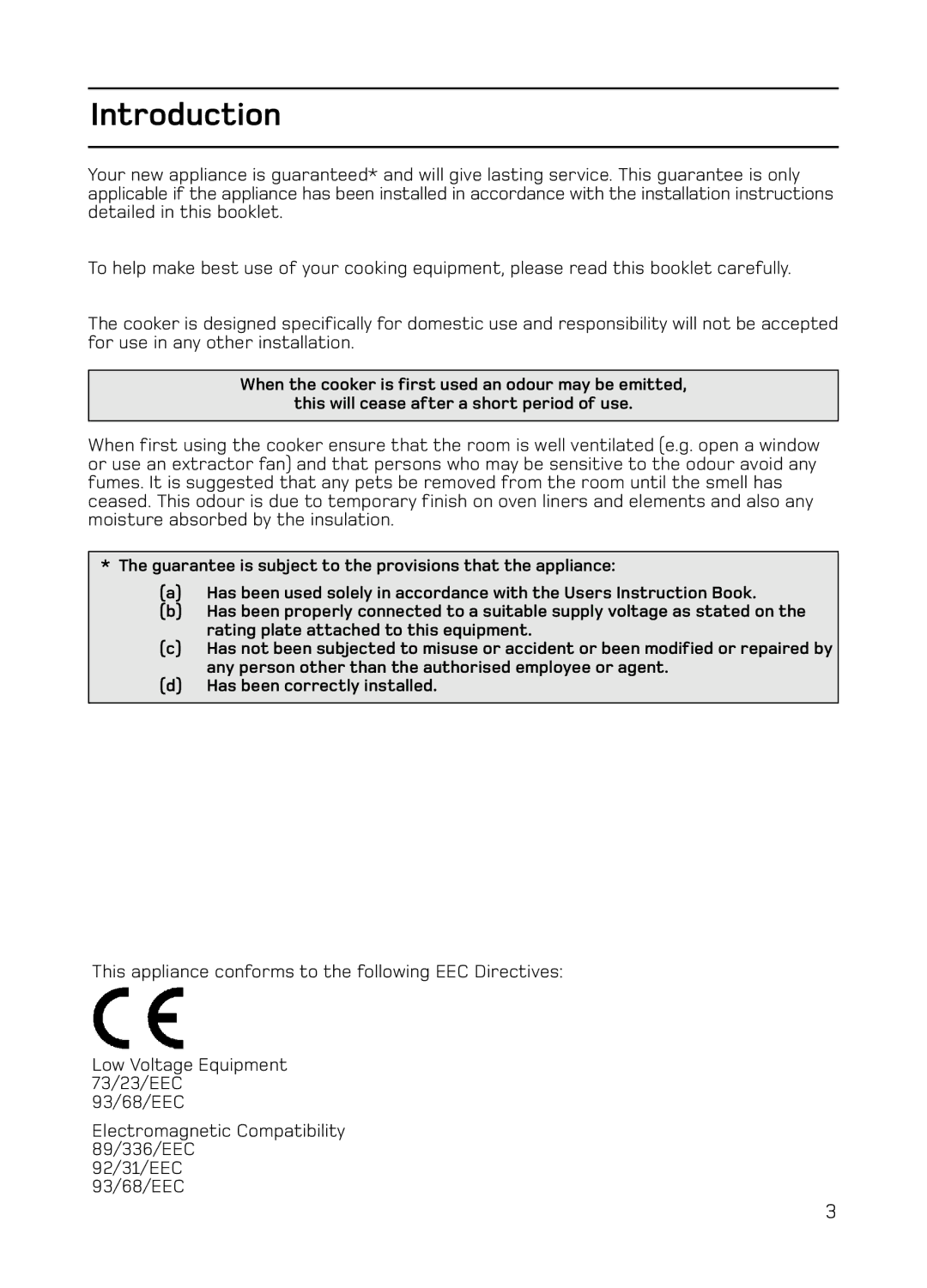 Hotpoint S130E Mk2 manual Introduction 