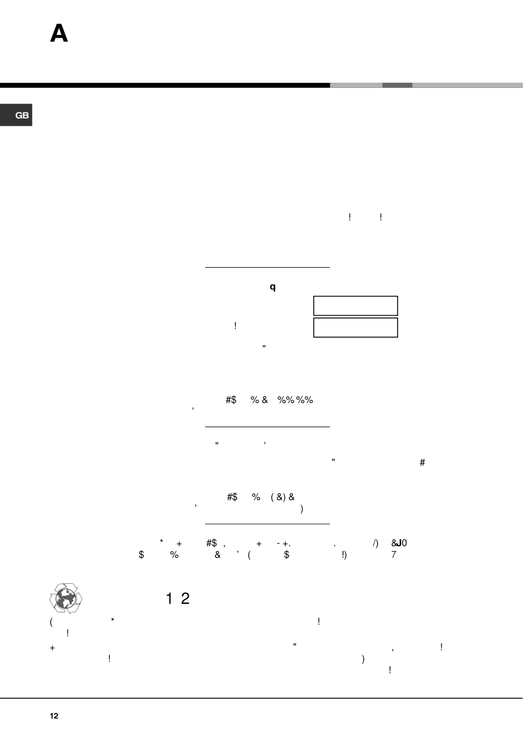 Hotpoint AHP66X/1, SQ661I/1, SE661X/1, AHP662K/1, AHP662X/1 manual After Sales Service 