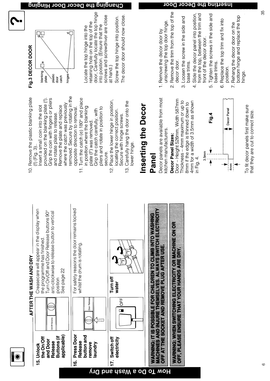 Hotpoint WD42 manual 