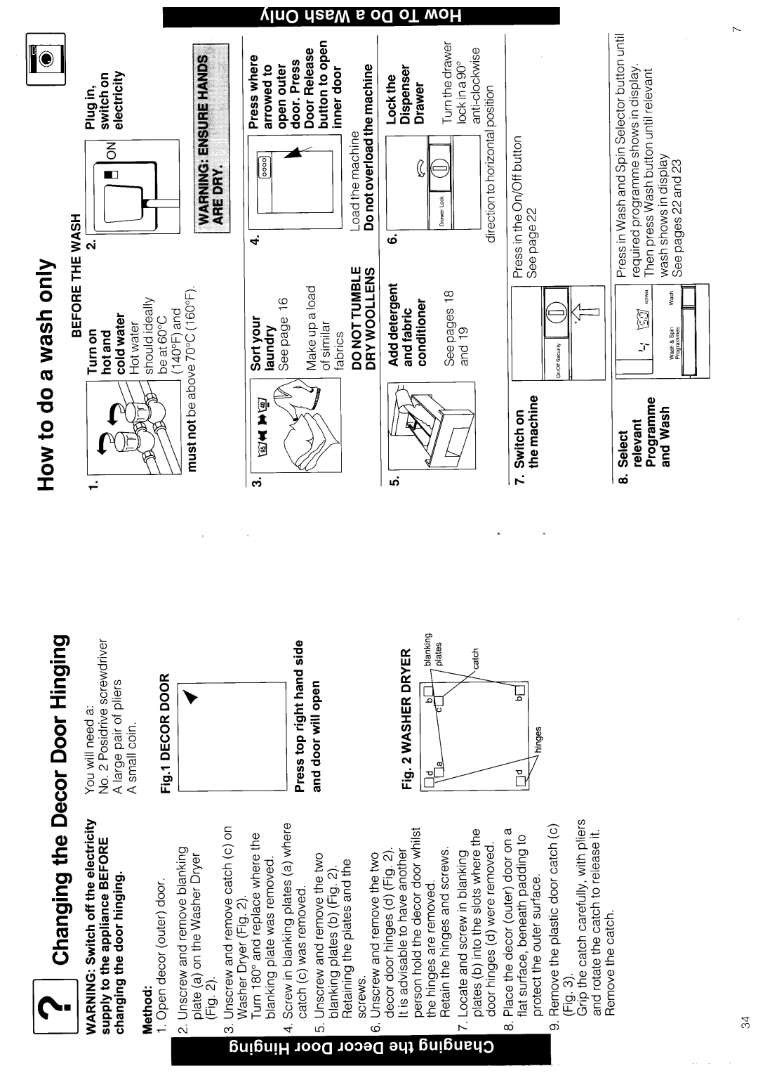 Hotpoint WD42 manual 