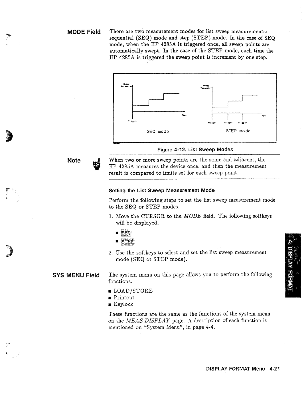 HP 04285-90010 manual 