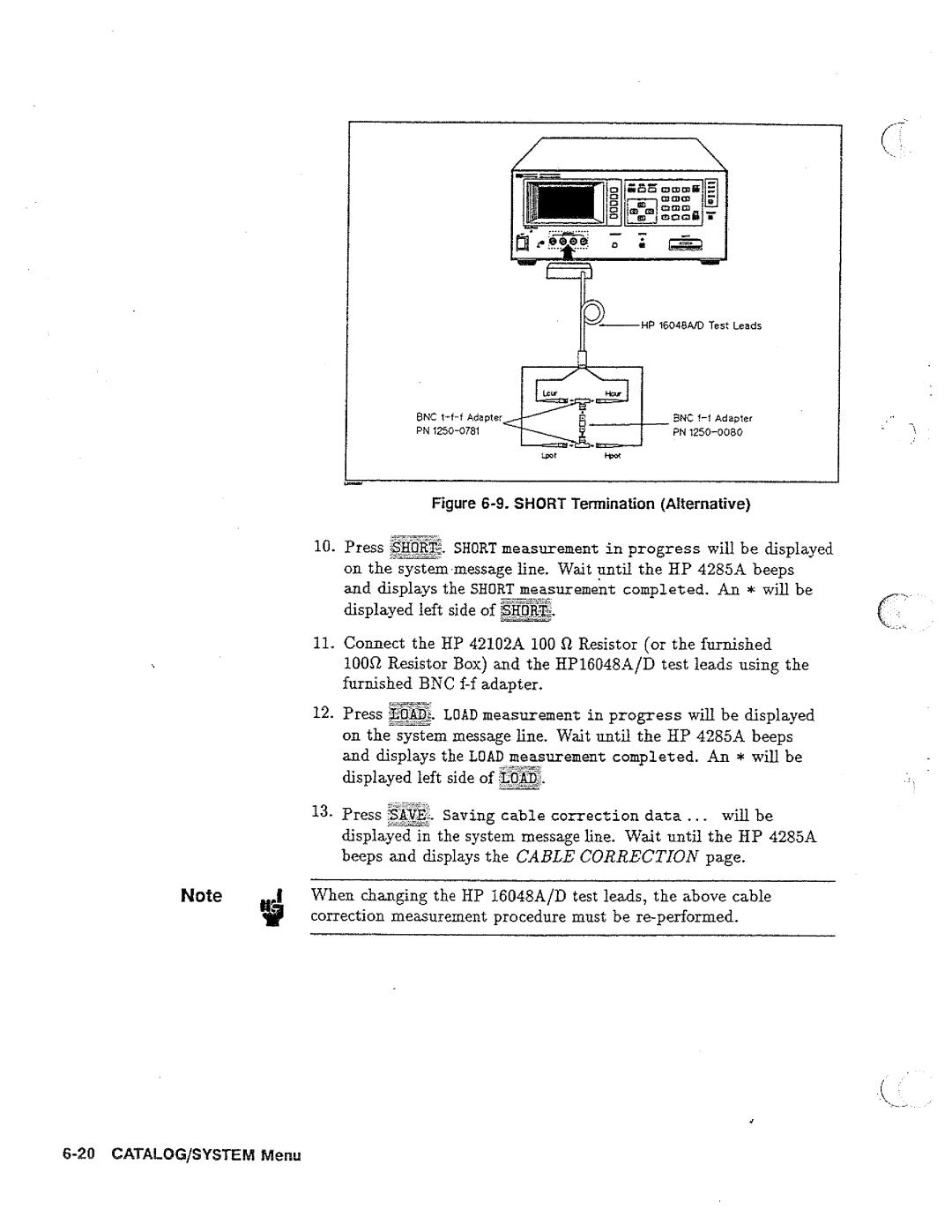 HP 04285-90010 manual 