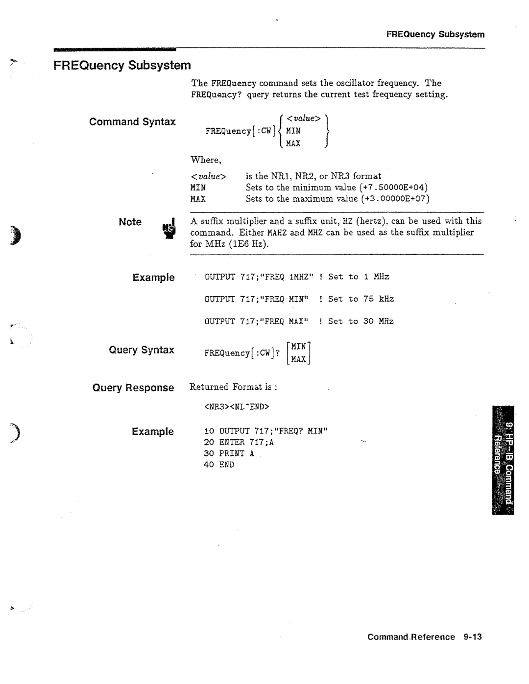 HP 04285-90010 manual 