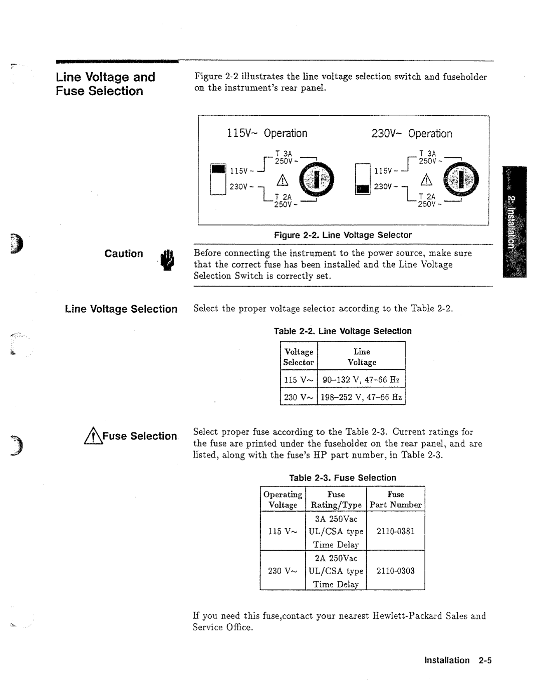 HP 04285-90010 manual 