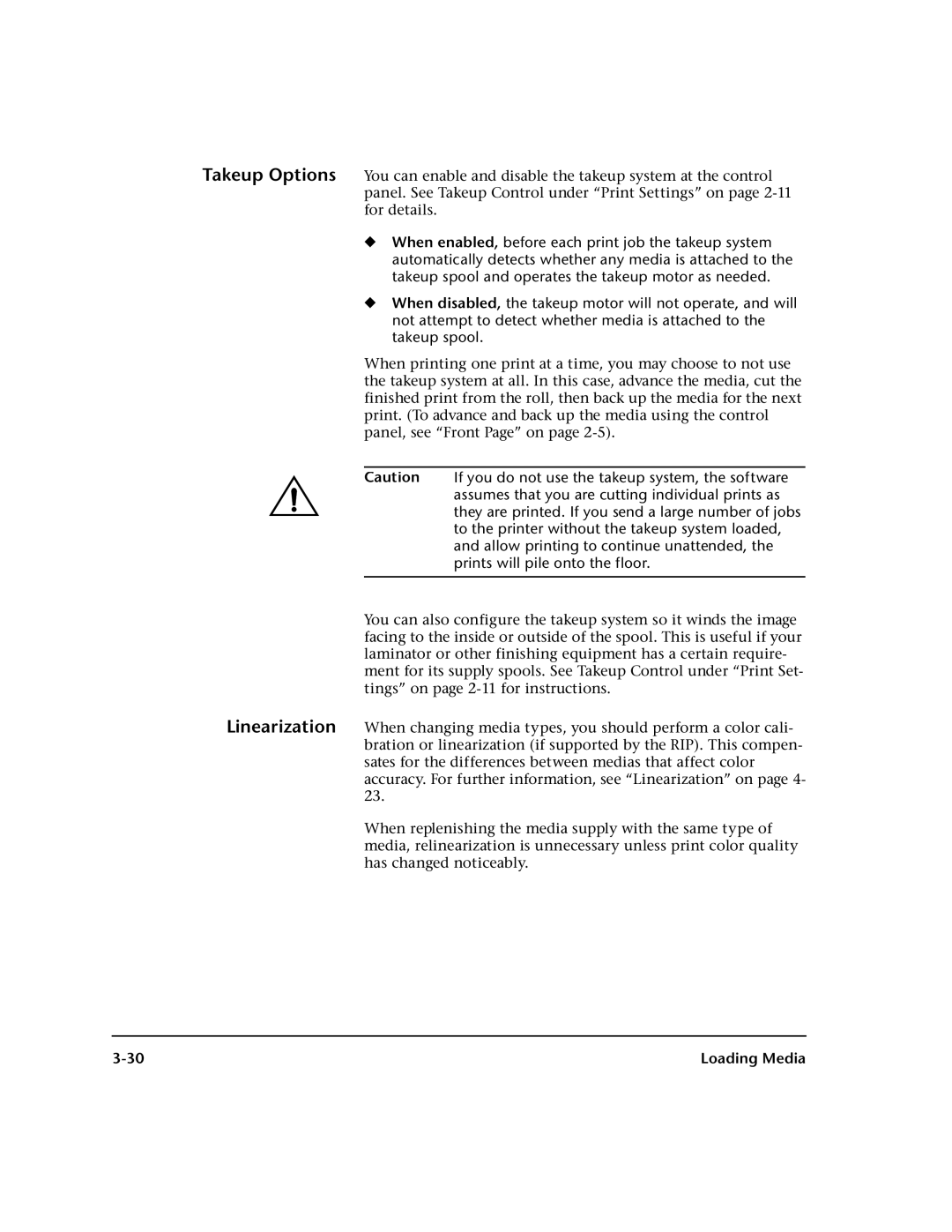 HP 0706124 REV B manual Loading Media 